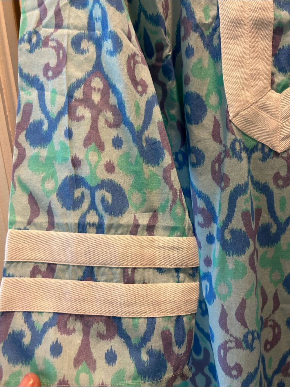 Sail to Sable Coastal colors Collar Shift/Tunic - Picture 8 of 9